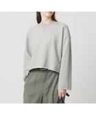 【ユナイテッドアローズ/UNITED ARROWS】のSACRA ヘムカット スウェット 人気、トレンドファッション・服の通販 founy(ファニー) ファッション Fashion レディースファッション Fashion for Women トップス・カットソー Cut & Sew Tops レディースパーカー・カジュアルフーディー Casual Hoodies & Sweatshirts スウェット・クルーネックトップス Sweatshirts & Crewnecks / Relaxed Fit Sweat Tops クロップド Cropped, Short Length スウェット / スエット Sweatshirt, Sweatwear スリーブ Sleeve, Long Sleeve / Short Sleeve バランス Balance, Style Balance thumbnail MD.GRAY|ID: prp329100004854789 ipo3291000000035730758