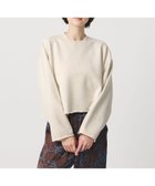 【ユナイテッドアローズ/UNITED ARROWS】のSACRA ヘムカット スウェット 人気、トレンドファッション・服の通販 founy(ファニー) ファッション Fashion レディースファッション Fashion for Women トップス・カットソー Cut & Sew Tops レディースパーカー・カジュアルフーディー Casual Hoodies & Sweatshirts スウェット・クルーネックトップス Sweatshirts & Crewnecks / Relaxed Fit Sweat Tops クロップド Cropped, Short Length スウェット / スエット Sweatshirt, Sweatwear スリーブ Sleeve, Long Sleeve / Short Sleeve バランス Balance, Style Balance thumbnail NATURAL|ID: prp329100004854789 ipo3291000000035730763