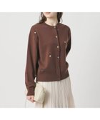 【ユナイテッドアローズ/UNITED ARROWS】のフラワー エンブロイダリー カーディガン 人気、トレンドファッション・服の通販 founy(ファニー) ファッション Fashion レディースファッション Fashion for Women トップス・カットソー Cut & Sew Tops カーディガン・羽織り Layered Style Cardigans おすすめ Recommended / Our Picks エンブロイダリー Embroidery Design カーディガン Cardigan, Knitwear スパンコール Sequins, Sequin Embellishment フラワー Flower, Floral thumbnail DK.BROWN|ID: prp329100004854792 ipo3291000000035731039