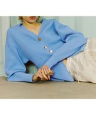 【アダム エ ロペ/ADAM ET ROPE'】の【サステナブル】フォルムリブカーディガン 人気、トレンドファッション・服の通販 founy(ファニー) ファッション Fashion レディースファッション Fashion for Women トップス・カットソー Cut & Sew Tops カーディガン・羽織り Layered Style Cardigans オケージョン Occasion Wear カーディガン Cardigan, Knitwear ジャケット Jacket, Outerwear ストレッチ Stretch, Stretchy Fabric スリット Slit, Slit Detail セットアップ Set-Up, Coordinated Outfit センター Center, Center Line タイトスカート Pencil Skirt, Tight Skirt フロント Front, Front Design ポケット Pocket, Pocket Detail おすすめ Recommended / Our Picks 2026年 2026 thumbnail サックス(48)|ID: prp329100004854795 ipo3291000000036274862