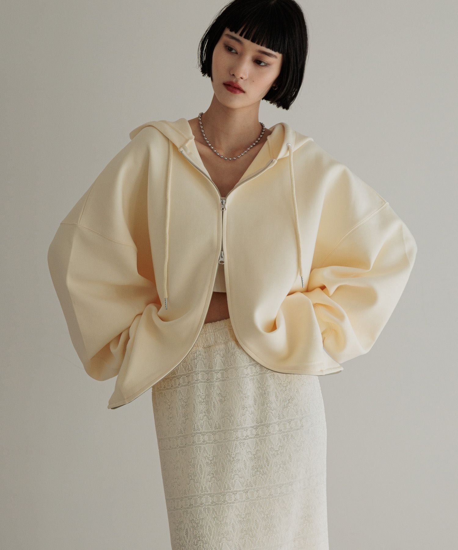 【ローリーズファーム/LOWRYS FARM】のBIGZIPフーディ インテリア・キッズ・メンズ・レディースファッション・服の通販 founy(ファニー) 　ファッション　Fashion　レディースファッション　Fashion for Women　おすすめ　Recommended / Our Picks　タイトスカート　Pencil Skirt, Tight Skirt　トレンド　Trend, Trending Now　ボトム　Bottoms, Lower Wear　イエロー62|ID: prp329100004854799 ipo3291000000035731459