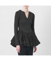 【ユナイテッドアローズ/UNITED ARROWS】のAEWEN MATOPH バルーンコンビ 二ットプルオーバー - ウォッシャブル - 人気、トレンドファッション・服の通販 founy(ファニー) ファッション Fashion レディースファッション Fashion for Women トップス・カットソー Cut & Sew Tops カジュアルプルオーバー・ニットトップス Pullovers & Knit Tops / Casual Pullovers インナー Innerwear ウォッシャブル Machine Washable コンビ Combo, Combination Style ジャケット Jacket, Outerwear タイプライター Typewriter Fabric, Crisp Cotton デコルテ Décolleté, Neckline トレンド Trend, Trending Now バルーン Balloon, Balloon Silhouette フィット Fit, Slim Fit ボトム Bottoms, Lower Wear ポケット Pocket, Pocket Detail リブニット Rib Knit, Ribbed Knit おすすめ Recommended / Our Picks エレガント 上品 Elegant |ID:prp329100004854829