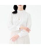 【アンタイトル/UNTITLED】の【セレモニー/フォーマル/お仕事着】ハイネックフリル ブラウス オフホワイト|ID: prp329100004854865 ipo3291000000035874836