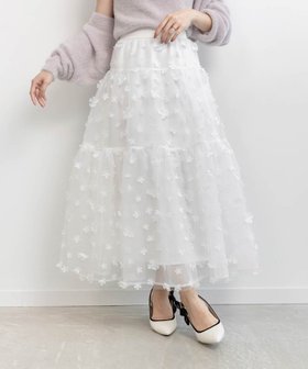 【ランダ/RANDA】の3Dフラワーティアードスカート 人気、トレンドファッション・服の通販 founy(ファニー) ファッション Fashion レディースファッション Fashion for Women スカート Skirts ティアードスカート Tiered Skirts おすすめ Recommended / Our Picks ギャザー Gathered, Ruffled シアー Sheer, See-Through ショート Short, Short Length ジャケット Jacket, Outerwear ティアードスカート Tiered Skirt, Flounced Skirt フェミニン Feminine, Girly フラワー Flower, Floral フレア Flare, Flared 今季 This Season, Current Season |ID:prp329100004854897