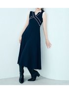 【リリーブラウン/Lily Brown】のクロスカラーワンピース 人気、トレンドファッション・服の通販 founy(ファニー) ファッション Fashion レディースファッション Fashion for Women ワンピース Dresses 鹿の子 Piqué, Kanoko Fabric スマート Smart, Elegant ダウン Down, Puffer 人気 Popular, Best Seller フロント Front, Front Design ミックス Mix, Mixed Style エレガント 上品 Elegant thumbnail NVY[089]|ID: prp329100004854938 ipo3291000000035735826