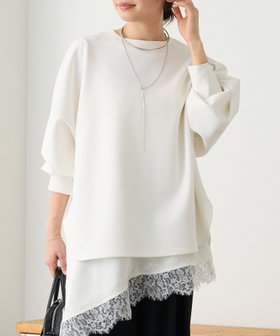 【リヴドロワ/RIVE DROITE】の【楽ちんキレイ】ダンボールポンチョプルオーバー 人気、トレンドファッション・服の通販 founy(ファニー) ファッション Fashion レディースファッション Fashion for Women トップス・カットソー Cut & Sew Tops カジュアルプルオーバー・ニットトップス Pullovers & Knit Tops / Casual Pullovers インナー Innerwear カットソー Cut and Sewn Top シンプル Simple, Minimal ストレッチ Stretch, Stretchy Fabric 人気 Popular, Best Seller 楽ちん Easy Fit, Comfortable 再入荷 Restock / Back in Stock おすすめ Recommended / Our Picks |ID:prp329100004855695