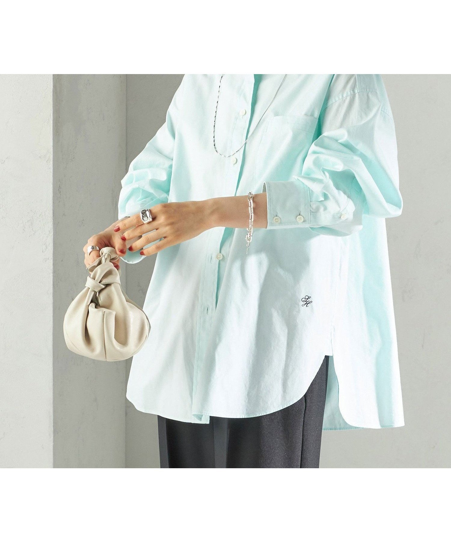 【シップス フォー ウィメン/SHIPS】の洗濯機可能 ピン オックス 刺繍 シャツ インテリア・キッズ・メンズ・レディースファッション・服の通販 founy(ファニー) ファッション Fashion レディースファッション Fashion for Women トップス・カットソー Cut & Sew Tops シャツ・ブラウス・オフィスカジュアル Elegant Blouses & Button-Ups インナー Innerwear オックス Oxford Fabric コンパクト Compact, Small Size 定番 Standard, Basic Item フォルム Silhouette, Form ベビー Baby, Babywear ポケット Pocket, Pocket Detail レギュラー Regular, Standard Fit ワンポイント One Point, Statement Accent 2026年 2026 ライトグリーン|ID: prp329100004855737 ipo3291000000036269463