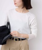 【スローブ イエナ/SLOBE IENA】の《追加5》レイヤードスリーブロンTEE 人気、トレンドファッション・服の通販 founy(ファニー) ファッション Fashion レディースファッション Fashion for Women トップス・カットソー Cut & Sew Tops ロングTシャツ・Tシャツ Longline T-Shirts & Tees 2026年 2026 カットソー Cut and Sewn Top チュール Tulip, Tulip Motif ベーシック Basic, Essential thumbnail ホワイト|ID: prp329100004855748 ipo3291000000036247064