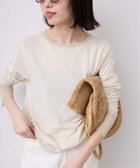 【スローブ イエナ/SLOBE IENA】の《追加5》レイヤードスリーブロンTEE 人気、トレンドファッション・服の通販 founy(ファニー) ファッション Fashion レディースファッション Fashion for Women トップス・カットソー Cut & Sew Tops ロングTシャツ・Tシャツ Longline T-Shirts & Tees 2026年 2026 カットソー Cut and Sewn Top チュール Tulip, Tulip Motif ベーシック Basic, Essential thumbnail ナチュラル|ID: prp329100004855748 ipo3291000000036247067