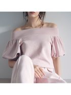 【フレイ アイディー/FRAY I.D】のChampion】パフスリーブオフショルスウェット 人気、トレンドファッション・服の通販 founy(ファニー) ファッション Fashion レディースファッション Fashion for Women トップス・カットソー Cut & Sew Tops レディースパーカー・カジュアルフーディー Casual Hoodies & Sweatshirts スウェット・クルーネックトップス Sweatshirts & Crewnecks / Relaxed Fit Sweat Tops ギャザー Gathered, Ruffled コレクション Collection, Seasonal Line スマート Smart, Elegant スリーブ Sleeve, Long Sleeve / Short Sleeve セットアップ Set-Up, Coordinated Outfit チェック Check, Plaid, Tartan デコルテ Décolleté, Neckline パターン Pattern, Design Print フェミニン Feminine, Girly thumbnail PNK[066]|ID: prp329100004855758 ipo3291000000036247950