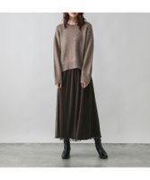 【グローバルワーク/GLOBAL WORK】のフワフワHugmeプリーツスカートSET/580923 人気、トレンドファッション・服の通販 founy(ファニー) ファッション Fashion レディースファッション Fashion for Women スカート Skirts プリーツスカート / 上品フェミニンスタイル Pleated Skirts おすすめ Recommended / Our Picks セットアップ Set-Up, Coordinated Outfit フェザー Feather, Feather Detail プリーツ Pleats, Pleated |ID:prp329100004855791