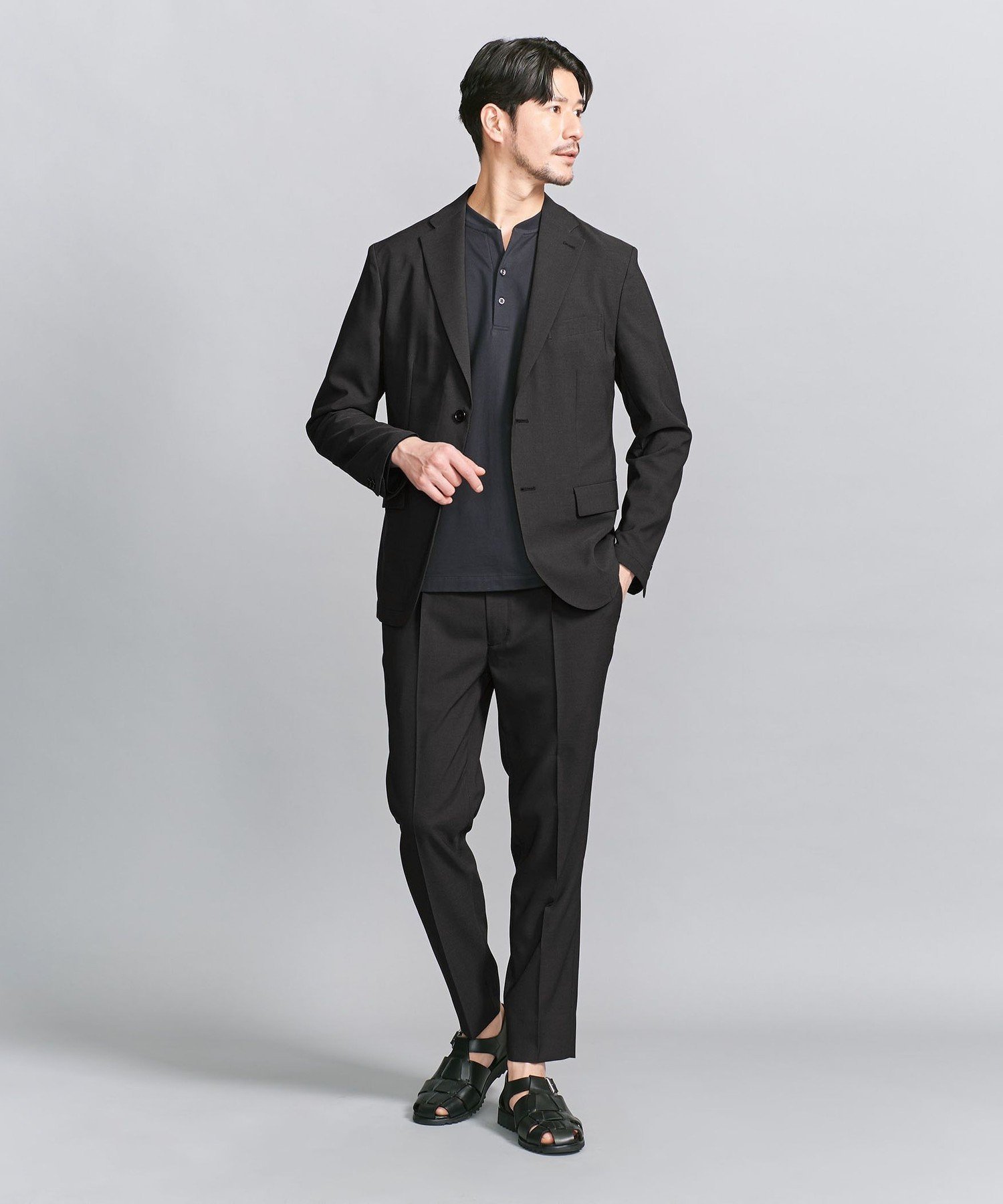 【ユナイテッドアローズ/UNITED ARROWS / MEN】の【WARDROBE SMART】 Reflax ポプリン ジャケット イージーパンツ 人気、トレンドファッション・服の通販 founy(ファニー) 　ファッション　Fashion　メンズファッション　Fashion for Men　ボトムス　Bottoms　インナー　Innerwear　ウォッシャブル　Machine Washable　コイン　Coin, Coin Design　サマー　Summer, Summer Style　シェイプ　Shape, Slim Fit　ショルダー　Shoulder, Shoulder Strap　ジャケット　Jacket, Outerwear　ストレッチ　Stretch, Stretchy Fabric　スマート　Smart, Elegant　セットアップ　Set-Up, Coordinated Outfit　バランス　Balance, Style Balance　ファブリック　Fabric, Textile　フィット　Fit, Slim Fit　フラップ　Flap, Flap Pocket　プリーツ　Pleats, Pleated　ポケット　Pocket, Pocket Detail　ミドル　Middle Length, Mid Height　アウトレット　Outlet / Clearance　おすすめ　Recommended / Our Picks　エレガント 上品　Elegant　入学式　Entrance Ceremony　卒業式　Graduation Ceremony　 other-1|ID: prp329100004855820 ipo3291000000035915497