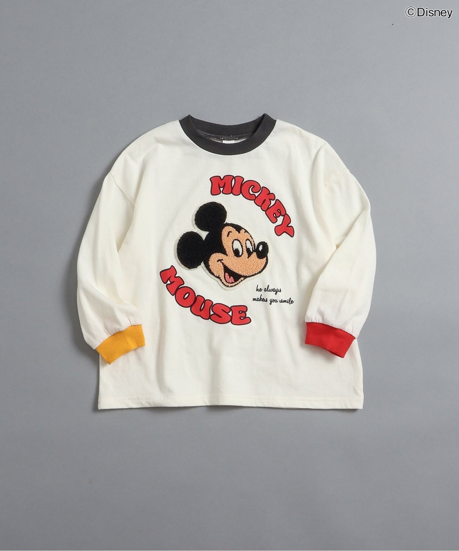 【エフオー オンラインストア/F.O.Online Store / KIDS】のWEB限定 ディズニーフレンズサガラモチーフTシャツ インテリア・キッズ・メンズ・レディースファッション・服の通販 founy(ファニー) 　ファッション　Fashion　キッズファッション　Fashion for Kids　キャラクター　Character, Licensed Characters　オフホワイト|ID: prp329100004855838 ipo3291000000035993923