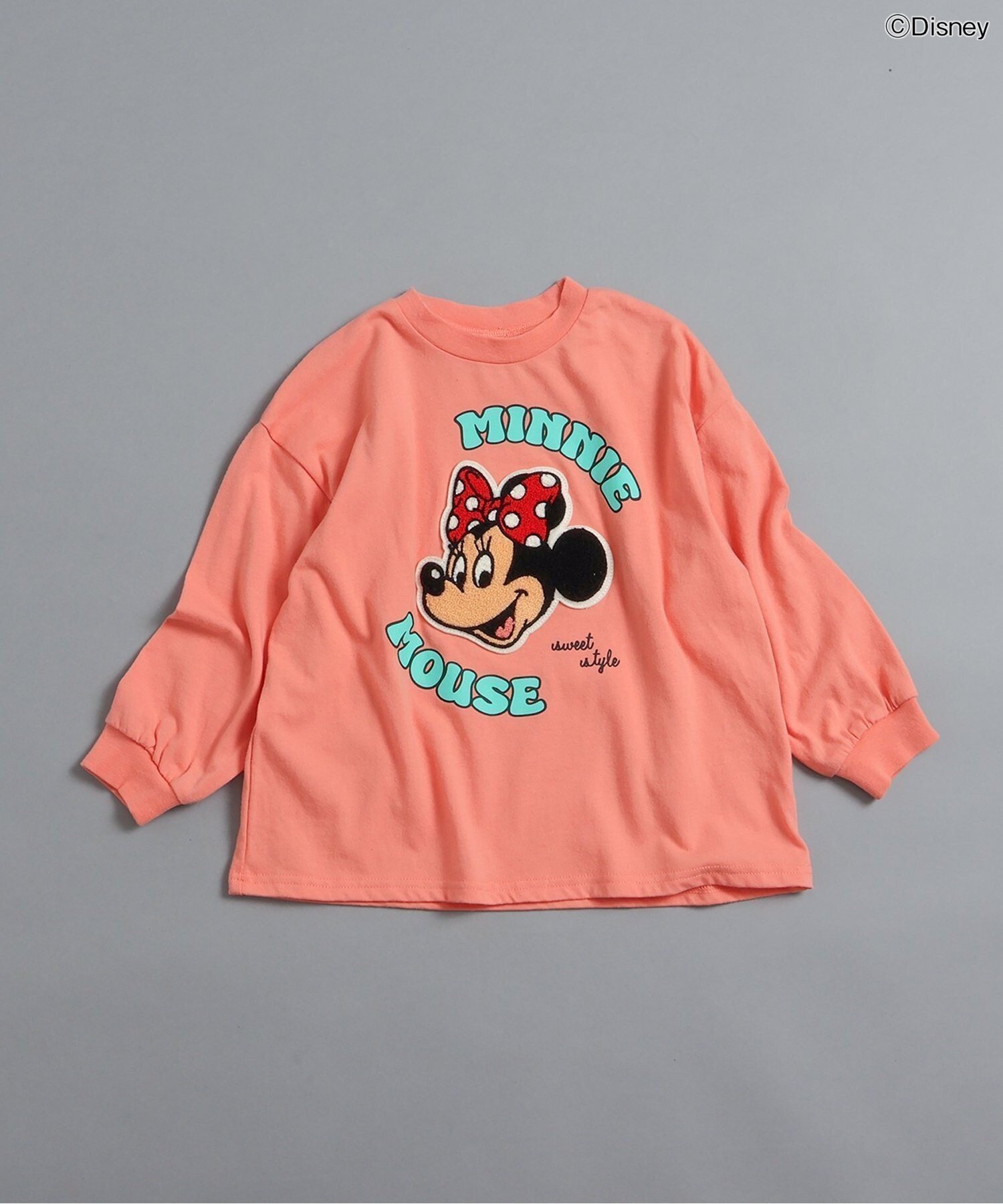 【エフオー オンラインストア/F.O.Online Store / KIDS】のWEB限定 ディズニーフレンズサガラモチーフTシャツ インテリア・キッズ・メンズ・レディースファッション・服の通販 founy(ファニー) 　ファッション　Fashion　キッズファッション　Fashion for Kids　キャラクター　Character, Licensed Characters　ピンク|ID: prp329100004855838 ipo3291000000035993934