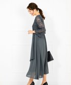 【アッドルージュ/AddRouge】のレース八分袖 ドレス ワンピース ロング丈 結婚式 演奏会 お呼ばれ 人気、トレンドファッション・服の通販 founy(ファニー) ファッション Fashion レディースファッション Fashion for Women ワンピース Dresses フォーマル・パーティードレス・結婚式用ドレス Elegant & Casual Dresses エレガント 上品 Elegant 切替 Switching, Contrast Panel シフォン Chiffon, Lightweight Fabric スカラップ Scallop, Scalloped Edge ドレス Dress, One-Piece 定番 Standard, Basic Item フォーマル Formal, Dressy ベーシック Basic, Essential ラウンド Round, Round Neck レース Lace, Lace Fabric ロング Long, Long-Length 再入荷 Restock / Back in Stock おすすめ Recommended / Our Picks セレモニー Ceremony 結婚式 Wedding thumbnail cgryl/チャコール|ID: prp329100004855859 ipo3291000000036284348