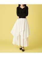 【リリーブラウン/Lily Brown】のニットドッキングワンピース 人気、トレンドファッション・服の通販 founy(ファニー) ファッション Fashion レディースファッション Fashion for Women ワンピース Dresses ギャザー Gathered, Ruffled コルセット Corset, Bustier スマート Smart, Elegant タフタ Taffeta, Structured Fabric ドッキング Docking, Mixed Material フロント Front, Front Design リブニット Rib Knit, Ribbed Knit エレガント 上品 Elegant thumbnail BLK[009]|ID: prp329100004855889 ipo3291000000035799882