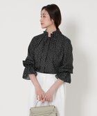 【ユナイテッドアローズ/UNITED ARROWS】の【+20%ポイントバック】フリルカラー フレアスリーブ ブラウス 人気、トレンドファッション・服の通販 founy(ファニー) ファッション Fashion レディースファッション Fashion for Women トップス・カットソー Cut & Sew Tops シャツ・ブラウス・オフィスカジュアル Elegant Blouses & Button-Ups バッグ Bags スリーブ Sleeve, Long Sleeve / Short Sleeve ドット Polka Dot, Dot Pattern ドレープ Drape, Draping Fabric ドローストリング Drawstring, Pull Cord フェミニン Feminine, Girly フリル Frill, Ruffle フレア Flare, Flared ラウンド Round, Round Neck リボン Ribbon, Bow セレモニー Ceremony thumbnail その他7|ID: prp329100004855945 ipo3291000000036282986