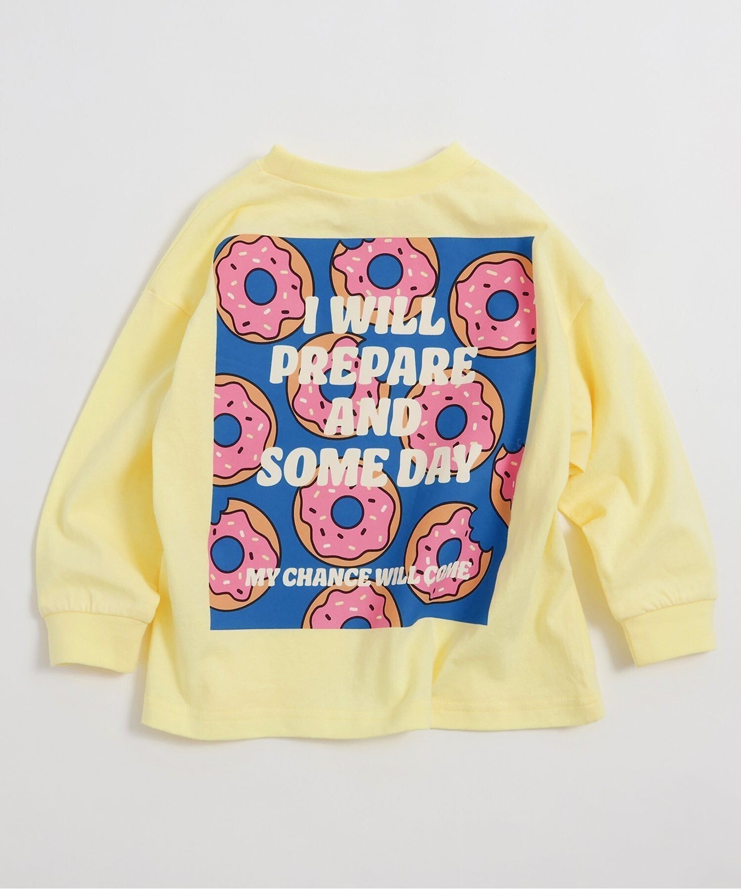 【エフオー オンラインストア/F.O.Online Store / KIDS】のバックボックスロンT インテリア・キッズ・メンズ・レディースファッション・服の通販 founy(ファニー) ファッション Fashion キッズファッション Fashion for Kids 人気 Popular, Best Seller 長袖 Long Sleeve, Full Sleeve イエロー|ID: prp329100004855949 ipo3291000000036067229