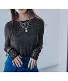 【ハレ/HARE】の2WAYラメシアーレースキリカエカットソー 人気、トレンドファッション・服の通販 founy(ファニー) ファッション Fashion レディースファッション Fashion for Women トップス・カットソー Cut & Sew Tops カットソー・ベーシックTシャツ Cut-and-Sewn Tops / Stretch Tees & Basics おすすめ Recommended / Our Picks インナー Innerwear ウェーブ Wavy Pattern ジャケット Jacket, Outerwear ストレート Straight, Straight Cut デニム Denim, Jeans Material フェミニン Feminine, Girly フレア Flare, Flared ブルゾン Blouson, Bomber Jacket ベスト Vest, Waistcoat リネン Linen, Linen Fabric リラックス Relax, Relaxed Fit レース Lace, Lace Fabric ワイド Wide, Wide Fit エレガント 上品 Elegant thumbnail ブラック09|ID: prp329100004855990 ipo3291000000036324373