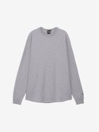 【ザ ノース フェイス/THE NORTH FACE】の【公式】ロングスリーブウォームワッフルクルー(ユニセックス) 人気、トレンドファッション・服の通販 founy(ファニー) ファッション Fashion レディースファッション Fashion for Women ストレッチ Stretch, Stretchy Fabric リラックス Relax, Relaxed Fit ワッフル Waffle, Waffle Knit 長袖 Long Sleeve, Full Sleeve thumbnail ミックスグレー|ID: prp329100004856015 ipo3291000000036268690