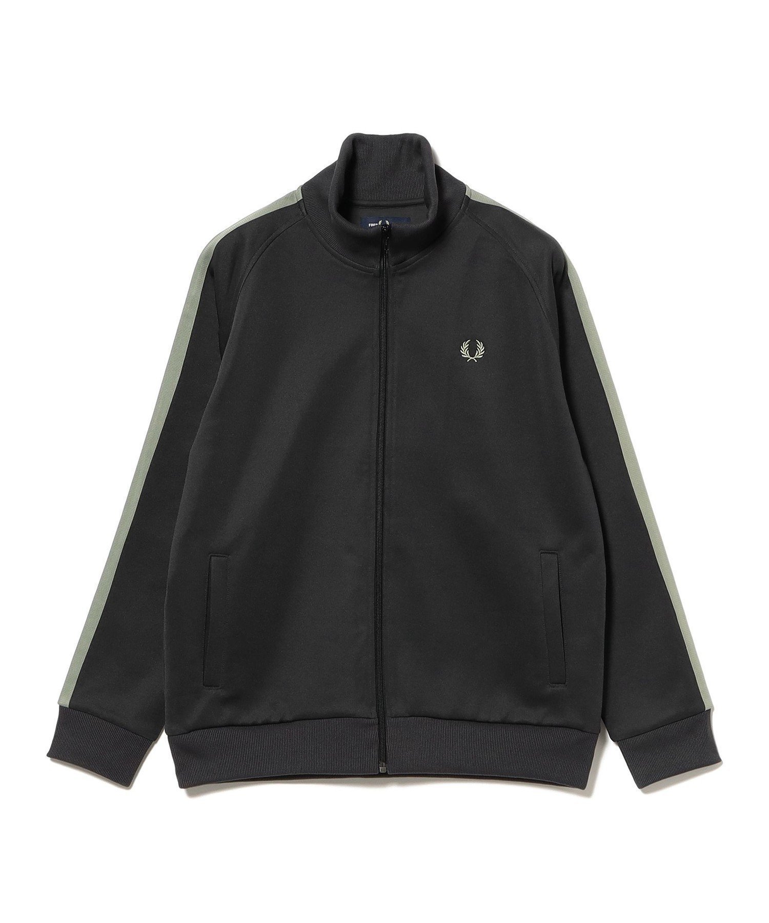 【ビームス/BEAMS / MEN】の【別注】FRED PERRY / トラックジャケット 26SS ジップアップ メンズ 長袖 ユニセックス インテリア・キッズ・メンズ・レディースファッション・服の通販 founy(ファニー) 　ファッション　Fashion　メンズファッション　Fashion for Men　クラシック　Classic, Timeless Style　ジップアップ　Zip-Up, Full Zip　ジャケット　Jacket, Outerwear　スポーティ　Sporty, Casual Athletic　定番　Standard, Basic Item　長袖　Long Sleeve, Full Sleeve　ベスト　Vest, Waistcoat　別注　Limited Edition, Custom Order　メンズ　Men's, Menswear　モダン　Modern, Contemporary　ロンドン　London Style, British Inspired　ワイド　Wide, Wide Fit　エレガント 上品　Elegant　2026年　2026　ANCHOR_GREY/SEAGRASS|ID: prp329100004856024 ipo3291000000036089265