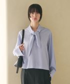 【ビューティ&ユース ユナイテッドアローズ/BEAUTY&YOUTH / UNITED ARROWS】のセルロース タイブラウス ウォッシャブル 人気、トレンドファッション・服の通販 founy(ファニー) ファッション Fashion レディースファッション Fashion for Women トップス・カットソー Cut & Sew Tops シャツ・ブラウス・オフィスカジュアル Elegant Blouses & Button-Ups インナー Innerwear ウォッシャブル Machine Washable クラシカル Classical, Vintage-Inspired スカーフ Scarf, Neckwear セットアップ Set-Up, Coordinated Outfit デニム Denim, Jeans Material なめらか Smooth, Silky Texture ボトム Bottoms, Lower Wear おすすめ Recommended / Our Picks セレモニー Ceremony thumbnail LT.BLUE|ID: prp329100004856065 ipo3291000000036120755