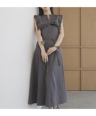 【ノエラ/Noela】の【15周年】カットワークカラーワンピース チャコールグレー|ID: prp329100004856131 ipo3291000000036209796