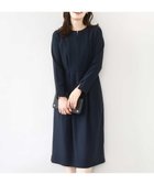 【オフオン/ofuon】のウエストタックワンピース/洗える/WEB限定サイズあり 人気、トレンドファッション・服の通販 founy(ファニー) ファッション Fashion レディースファッション Fashion for Women ワンピース Dresses エレガント 上品 Elegant 冬 Winter / This Winter 夏 Summer 春 Spring 洗える Machine Washable 秋 Autumn thumbnail ネイビー|ID: prp329100004856179 ipo3291000000036275646