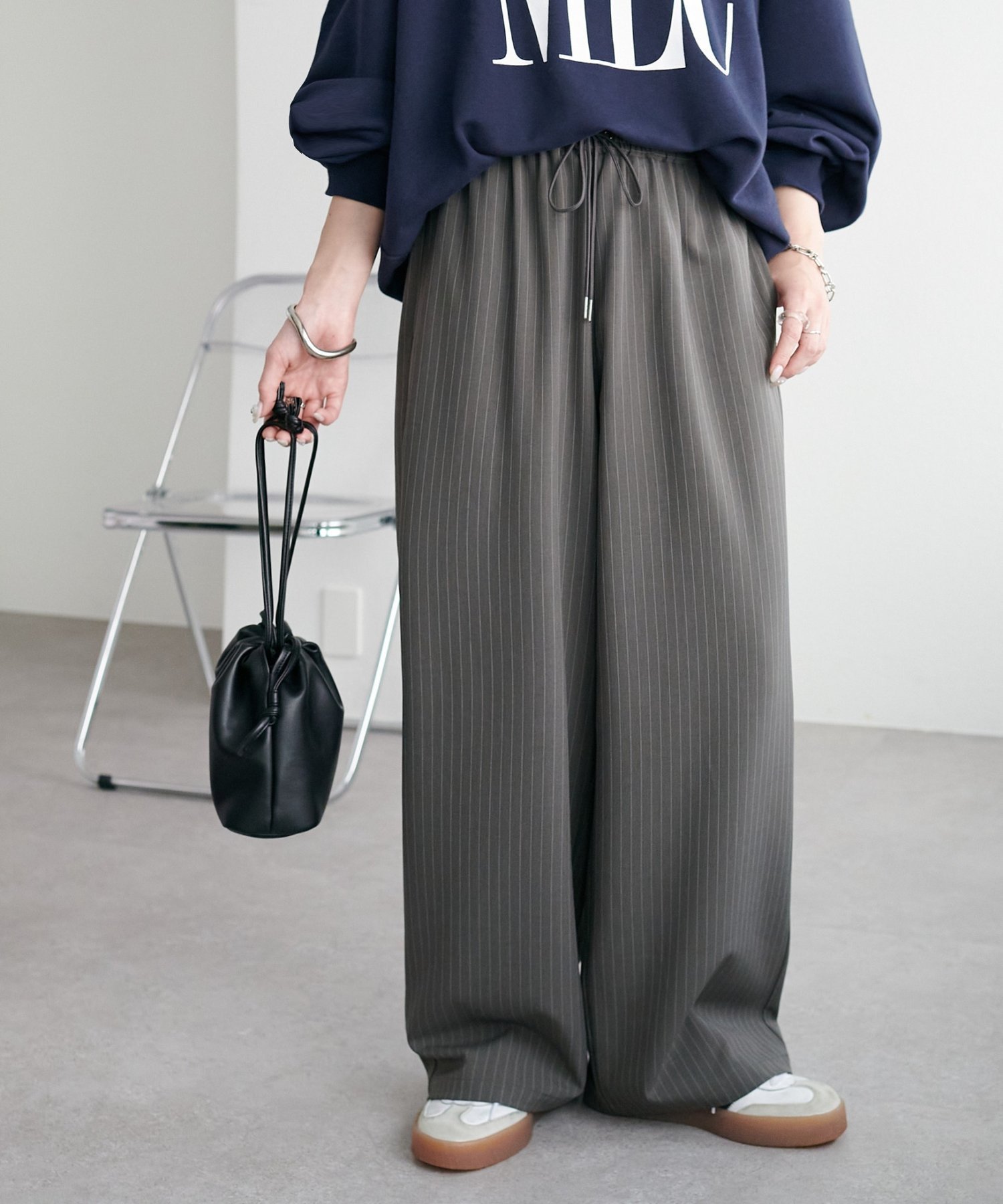 【ディスコート/Discoat / MEN】の《21色展開/7サイズ展開》-3kg見え!とろみイージーパンツ【ユニセックス】 インテリア・キッズ・メンズ・レディースファッション・服の通販 founy(ファニー) ファッション Fashion メンズファッション Fashion for Men ボトムス Bottoms 春 Spring 秋 Autumn カーディガン Cardigan, Knitwear ギャザー Gathered, Ruffled コンパクト Compact, Small Size シアー Sheer, See-Through スウェット / スエット Sweatshirt, Sweatwear とろみ Fluid, Flowy Fabric フロント Front, Front Design 半袖 Short Sleeve, Half Sleeve メンズ Men's, Menswear リボン Ribbon, Bow 楽ちん Easy Fit, Comfortable おすすめ Recommended / Our Picks 夏 Summer ダークグレー|ID: prp329100004856191 ipo3291000000035992745