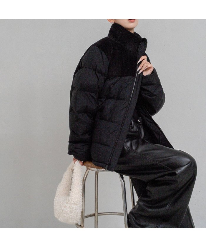 【カルバンクライン/Calvin Klein】の【公式ショップ】 カルバンクライン ブルゾンジャケット Calvin Klein Jeans 4RD581G インテリア・キッズ・メンズ・レディースファッション・服の通販 founy(ファニー) https://founy.com/ ファッション Fashion レディースファッション Fashion for Women アウター Coat / Outerwear Collection レディースジャケット・軽アウター Jackets ブルゾンジャケット・スポーティアウター Blouson Jackets コーデュロイ Corduroy, Cord Fabric シンプル Simple, Minimal ジャケット Jacket, Outerwear スタンド Stand Collar, Upright Stand ダウン Down, Puffer ブルゾン Blouson, Bomber Jacket ボトム Bottoms, Lower Wear マフラー Scarf, Muffler ミドル Middle Length, Mid Height ヨーク Yoke, Yoke Design |ID: prp329100004856202 ipo3291000000036036442