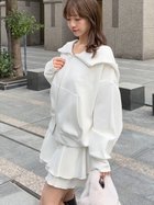 【スナイデル/SNIDEL】のエンブレムボンディングパーカー 人気、トレンドファッション・服の通販 founy(ファニー) ファッション Fashion レディースファッション Fashion for Women トップス・カットソー Cut & Sew Tops レディースパーカー・カジュアルフーディー Casual Hoodies & Sweatshirts 今季 This Season, Current Season ジップ Zip, Zipper スタンド Stand Collar, Upright Stand ストレート Straight, Straight Cut スマート Smart, Elegant フェミニン Feminine, Girly 冬 Winter / This Winter おすすめ Recommended / Our Picks thumbnail WHT[001]|ID: prp329100004856236 ipo3291000000035808220