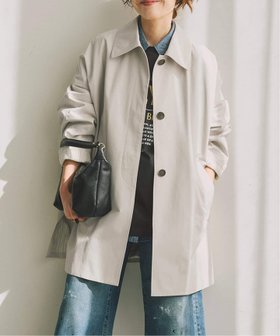 【スピック&スパン/Spick & Span】のT/Cギャバステンカラーハーフコート 人気、トレンドファッション・服の通販 founy(ファニー) ファッション Fashion レディースファッション Fashion for Women アウター Coat / Outerwear Collection コート・ロングコート・ピーコート Long Coats, Peacoats & More シンプル Simple, Minimal スマート Smart, Elegant バランス Balance, Style Balance フロント Front, Front Design 定番 Standard, Basic Item |ID:prp329100004856273