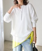 【リヴドロワ/RIVE DROITE】のカットジョーゼットライトプルオーバー 人気、トレンドファッション・服の通販 founy(ファニー) ファッション Fashion レディースファッション Fashion for Women トップス・カットソー Cut & Sew Tops カジュアルプルオーバー・ニットトップス Pullovers & Knit Tops / Casual Pullovers インナー Innerwear カーディガン Cardigan, Knitwear シンプル Simple, Minimal スウェット / スエット Sweatshirt, Sweatwear ロング Long, Long-Length 再入荷 Restock / Back in Stock おすすめ Recommended / Our Picks エレガント 上品 Elegant thumbnail オフホワイト|ID: prp329100004856366 ipo3291000000036040774