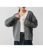【グローバルワーク/GLOBAL WORK】のスウェットライクVネックカーディガン/601629 人気、トレンドファッション・服の通販 founy(ファニー) ファッション Fashion レディースファッション Fashion for Women トップス・カットソー Cut & Sew Tops カーディガン・羽織り Layered Style Cardigans レディースパーカー・カジュアルフーディー Casual Hoodies & Sweatshirts スウェット・クルーネックトップス Sweatshirts & Crewnecks / Relaxed Fit Sweat Tops Vネックトップス V-Neck Tops / V-Cut Neckline Shirts カーディガン Cardigan, Knitwear シンプル Simple, Minimal スウェット / スエット Sweatshirt, Sweatwear ポケット Pocket, Pocket Detail メタル Metal, Metal Parts ビジネス 仕事 通勤 Business / Work / Commuting 春 Spring 羽織 Haori, Light Jacket thumbnail グレー15|ID: prp329100004856376 ipo3291000000035811200