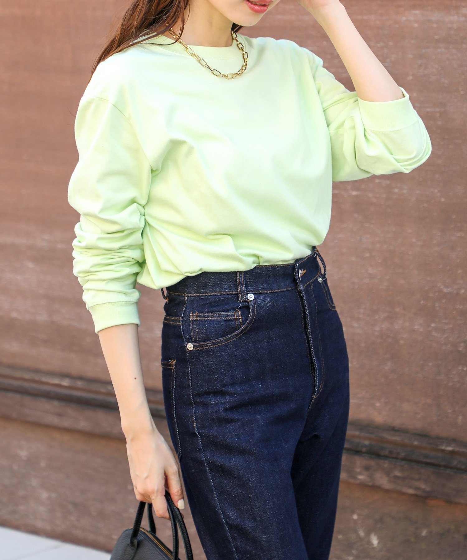 【セットアップセブン/SETUP7】のUnited Athle/プレミアム コットン リブロングスリーブTシャツ ロンT 5011 インテリア・キッズ・メンズ・レディースファッション・服の通販 founy(ファニー) 　ファッション　Fashion　レディースファッション　Fashion for Women　トップス・カットソー　Cut & Sew Tops　シャツ・ブラウス・オフィスカジュアル　Elegant Blouses & Button-Ups　ロングTシャツ・Tシャツ　Longline T-Shirts & Tees　アンダー　Underwear Essentials　インナー　Innerwear　厚底　Platform Shoes　洗える　Machine Washable　カットソー　Cut and Sewn Top　カーゴパンツ　Cargo Pants, Utility Pants　サングラス　Sunglasses, Shades　シューズ　Shoes, Footwear　シンプル　Simple, Minimal　ジャケット　Jacket, Outerwear　スニーカー　Sneakers, Trainers　スポーツ　Sports, Activewear　セットアップ　Set-Up, Coordinated Outfit　デニム　Denim, Jeans Material　トレンド　Trend, Trending Now　定番　Standard, Basic Item　長袖　Long Sleeve, Full Sleeve　ハーフ　Half, Half-Length　ビスチェ　Bustier, Corset Top　ビッグ　Big, Oversized　プレミアム　Premium, High-End　ベスト　Vest, Waistcoat　ベーシック　Basic, Essential　ミックス　Mix, Mixed Style　無地　Plain, Solid Color　GRN2|ID: prp329100004856414 ipo3291000000036213929