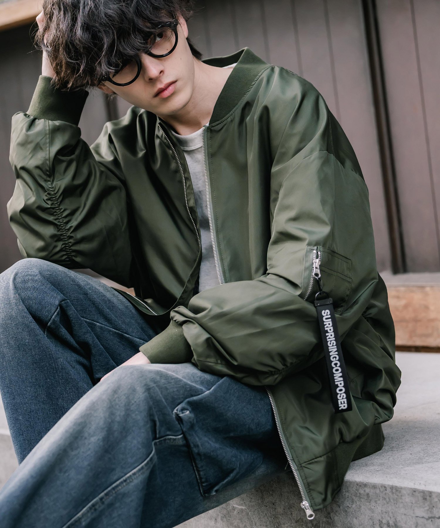 【ロッキーモンロー/Rocky Monroe】の新色追加 ポリDEWSPO オーバーサイズMA-1フライトジャケット/ミリタリーブルゾン インテリア・キッズ・メンズ・レディースファッション・服の通販 founy(ファニー) ファッション Fashion レディースファッション Fashion for Women アウター Coat / Outerwear Collection レディースジャケット・軽アウター Jackets ブルゾンジャケット・スポーティアウター Blouson Jackets MA-1ジャケット MA-1 Bomber Jackets / Flight Jackets アウトドア Outdoor Clothing ジップ Zip, Zipper ジャケット Jacket, Outerwear スウェット / スエット Sweatshirt, Sweatwear スリーブ Sleeve, Long Sleeve / Short Sleeve タートルネック Turtleneck, High Neck トレーナー Sweatshirt, Trainer 定番 Standard, Basic Item バランス Balance, Style Balance バルーン Balloon, Balloon Silhouette ブルゾン Blouson, Bomber Jacket ミリタリー Military, Army Style メンズ Men's, Menswear 再入荷 Restock / Back in Stock おすすめ Recommended / Our Picks カーキ|ID: prp329100004856428 ipo3291000000036294392