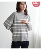 【イッカ/ikka】の【雑誌InRed12月号掲載】コットンミックスバックスリットニット【親子コーデ】 グレー|ID: prp329100004856521 ipo3291000000035814308