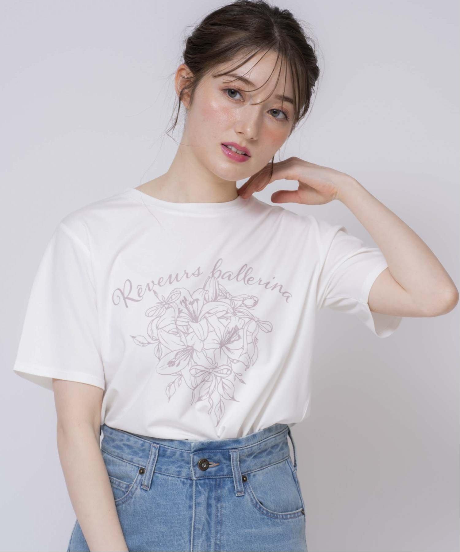 【ノエラ/Noela】の【15周年】リリーAnniversaryTシャツ インテリア・キッズ・メンズ・レディースファッション・服の通販 founy(ファニー) ファッション Fashion レディースファッション Fashion for Women トップス・カットソー Cut & Sew Tops シャツ・ブラウス・オフィスカジュアル Elegant Blouses & Button-Ups ロングTシャツ・Tシャツ Longline T-Shirts & Tees スペシャル Special, Limited Edition トレンド Trend, Trending Now プリント Print, Printed Pattern ポケット Pocket, Pocket Detail リボン Ribbon, Bow 今季 This Season, Current Season ピンク|ID: prp329100004856524 ipo3291000000035814416
