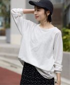 【スローブ イエナ/SLOBE IENA】のシアー天竺ニュアンスプルオーバー 人気、トレンドファッション・服の通販 founy(ファニー) ファッション Fashion レディースファッション Fashion for Women トップス・カットソー Cut & Sew Tops カジュアルプルオーバー・ニットトップス Pullovers & Knit Tops / Casual Pullovers 2026年 2026 シアー Sheer, See-Through デニム Denim, Jeans Material フェミニン Feminine, Girly マニッシュ Mannish, Boyish thumbnail ホワイト|ID: prp329100004856528 ipo3291000000036161614