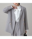 【グローバルワーク/GLOBAL WORK】のMATINEE LINE/ライトミックス/ワイドジャケット/624979 人気、トレンドファッション・服の通販 founy(ファニー) ファッション Fashion レディースファッション Fashion for Women アウター Coat / Outerwear Collection レディースジャケット・軽アウター Jackets おすすめ Recommended / Our Picks シンプル Simple, Minimal ジャケット Jacket, Outerwear セットアップ Set-Up, Coordinated Outfit ダブル Double, Double-Breasted デニム Denim, Jeans Material ミックス Mix, Mixed Style ワイド Wide, Wide Fit thumbnail グレー12|ID: prp329100004856561 ipo3291000000035815224
