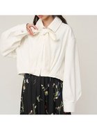 【スナイデル/SNIDEL】のバリエタックバルーンブルゾン 人気、トレンドファッション・服の通販 founy(ファニー) ファッション Fashion レディースファッション Fashion for Women アウター Coat / Outerwear Collection ブルゾンジャケット・スポーティアウター Blouson Jackets ウェーブ Wavy Pattern ウォッシュ Washed Finish エレガント 上品 Elegant カフス Cuff Design クラシカル Classical, Vintage-Inspired コンパクト Compact, Small Size 今季 This Season, Current Season ショルダー Shoulder, Shoulder Strap スマート Smart, Elegant デニム Denim, Jeans Material トレンド Trend, Trending Now ドロップ Drop Shoulder, Dropped Style バランス Balance, Style Balance ビッグ Big, Oversized フェイクレザー Faux Leather, PU Leather フロント Front, Front Design マーブル Marble, Marble Pattern リボン Ribbon, Bow ループ Loop, Loop Knit おすすめ Recommended / Our Picks thumbnail WHT[001]|ID: prp329100004856601 ipo3291000000036308717