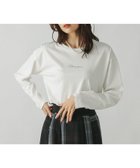 【グローバルワーク/GLOBAL WORK】のリッチクリーンプリントロンT/580930 人気、トレンドファッション・服の通販 founy(ファニー) ファッション Fashion レディースファッション Fashion for Women トップス・カットソー Cut & Sew Tops ロングTシャツ・Tシャツ Longline T-Shirts & Tees おすすめ Recommended / Our Picks インナー Innerwear サロペット Overalls, Salopette シルク Silk, 100% Silk ジャケット Jacket, Outerwear スリット Slit, Slit Detail デニム Denim, Jeans Material トレンド Trend, Trending Now プリント Print, Printed Pattern 人気 Popular, Best Seller 夏 Summer 抗菌 Antibacterial, Bacteria-Resistant 春 Spring S/S・春夏 SS, Spring/Summer, Warm Season 長袖 Long Sleeve, Full Sleeve thumbnail オフ*筆記体ロゴ05|ID: prp329100004856629 ipo3291000000035816708