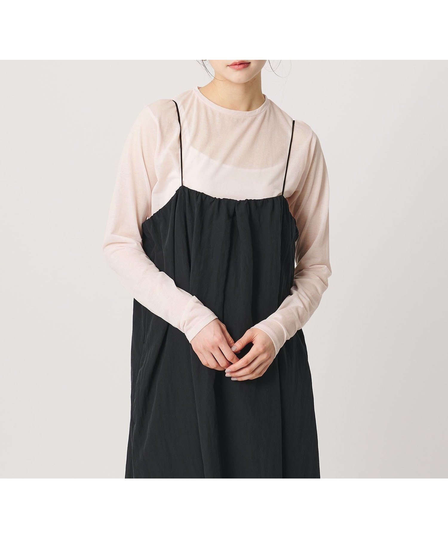 【ビューティ&ユース ユナイテッドアローズ/BEAUTY&YOUTH / UNITED ARROWS】のコットンナイロン天竺 シアー クルーネック Tシャツ インテリア・キッズ・メンズ・レディースファッション・服の通販 founy(ファニー) ファッション Fashion レディースファッション Fashion for Women トップス・カットソー Cut & Sew Tops シャツ・ブラウス・オフィスカジュアル Elegant Blouses & Button-Ups ロングTシャツ・Tシャツ Longline T-Shirts & Tees インナー Innerwear カットソー Cut and Sewn Top カーディガン Cardigan, Knitwear シアー Sheer, See-Through ジャケット Jacket, Outerwear スリーブ Sleeve, Long Sleeve / Short Sleeve トレンド Trend, Trending Now 定番 Standard, Basic Item フェミニン Feminine, Girly ロング Long, Long-Length おすすめ Recommended / Our Picks LT.PINK|ID: prp329100004856632 ipo3291000000036160934