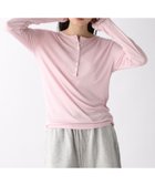 【ジーナシス/JEANASiS】のセミシアーリブヘンリー LS 人気、トレンドファッション・服の通販 founy(ファニー) ファッション Fashion レディースファッション Fashion for Women おすすめ Recommended / Our Picks カットソー Cut and Sewn Top サロペット Overalls, Salopette シンプル Simple, Minimal 春 Spring thumbnail ピンク|ID: prp329100004856683 ipo3291000000036214546