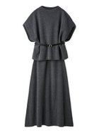 【スナイデル/SNIDEL】のベルト付きケープ風ニットアップ 人気、トレンドファッション・服の通販 founy(ファニー) ファッション Fashion レディースファッション Fashion for Women トップス・カットソー Cut & Sew Tops ニット Knit Tops & Sweaters ベルト&ウエストマーク Belts & Waist Accessories シェイプ Shape, Slim Fit シンプル Simple, Minimal スマート Smart, Elegant スリーブ Sleeve, Long Sleeve / Short Sleeve セットアップ Set-Up, Coordinated Outfit ドレープ Drape, Draping Fabric フロント Front, Front Design ペプラム Peplum, Flared Hem ループ Loop, Loop Knit thumbnail DGRY[008]|ID: prp329100004857017 ipo3291000000035834207