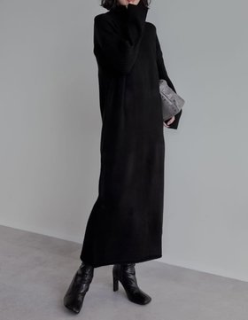 【リエディ/Re:EDIT】の前後2WAYハイネック指穴マキシニットワンピース 人気、トレンドファッション・服の通販 founy(ファニー) ファッション Fashion レディースファッション Fashion for Women ワンピース Dresses ニットワンピース Knit Dresses コンパクト Compact, Small Size シューズ Shoes, Footwear シンプル Simple, Minimal スタイリッシュ Stylish, Fashionable ストライプ Stripe, Striped Pattern スリット Slit, Slit Detail タートルネック Turtleneck, High Neck 人気 Popular, Best Seller ハイネック High Neck, Mock Neck バランス Balance, Style Balance フラット Flat, Flat Shoes 楽ちん Easy Fit, Comfortable |ID:prp329100004857064