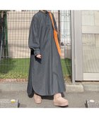 【コーナーズ/CORNERS】の【CORNERS by KR】デニムヘンリーネックワンピース 人気、トレンドファッション・服の通販 founy(ファニー) ファッション Fashion レディースファッション Fashion for Women ワンピース Dresses ウォッシュ Washed Finish コラボ Collaboration, Collab デニム Denim, Jeans Material トレンド Trend, Trending Now ロールアップ Roll-Up, Cuffed Hem thumbnail ブラック|ID: prp329100004857072 ipo3291000000036090189