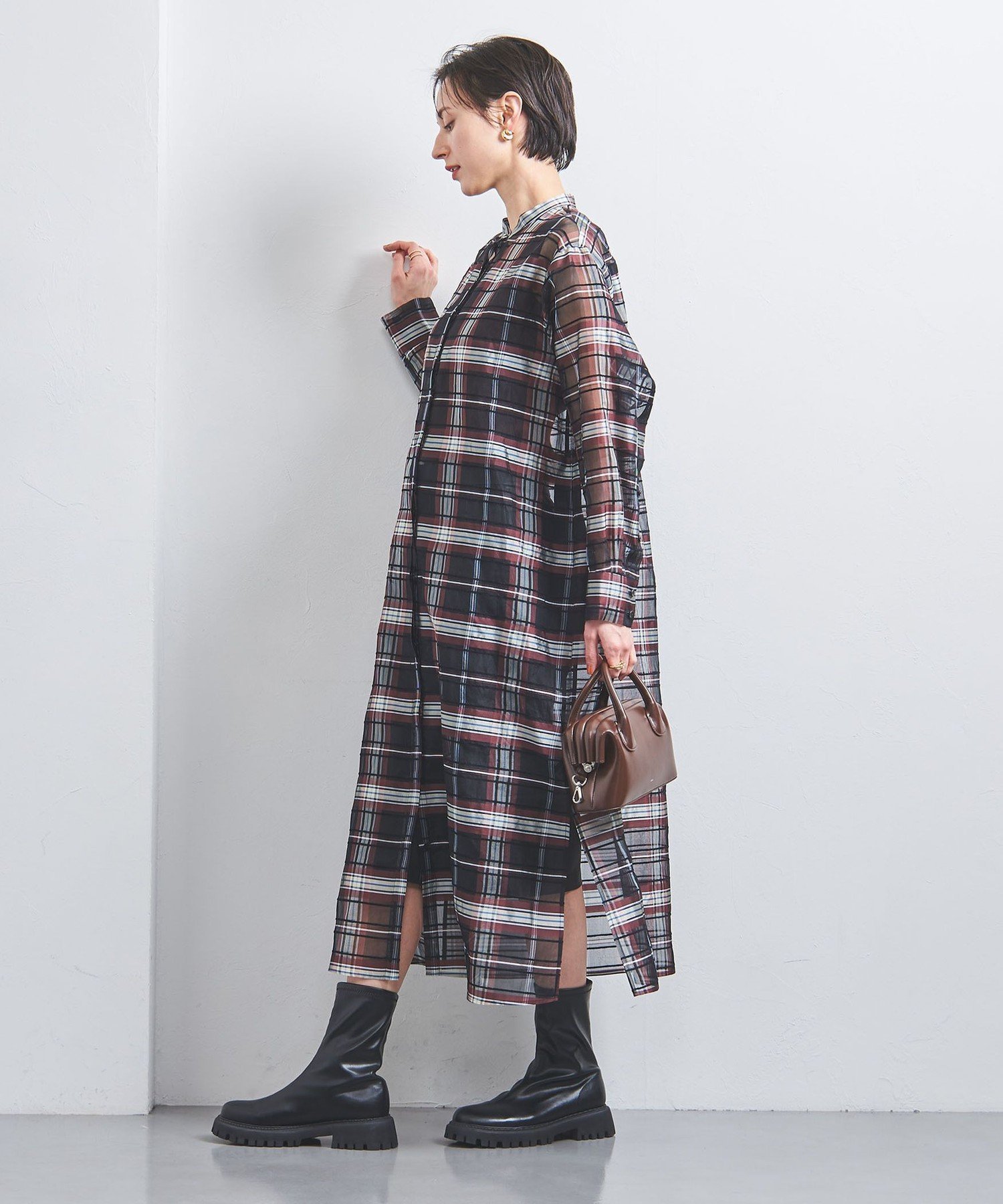 【ユナイテッドアローズ/UNITED ARROWS】のシアー チェック ワンピース 人気、トレンドファッション・服の通販 founy(ファニー) ファッション Fashion レディースファッション Fashion for Women ワンピース Dresses インナー Innerwear オーガンジー Organza Fabric シアー Sheer, See-Through シルク Silk, 100% Silk タンク Tank Top, Sleeveless Top チェック Check, Plaid, Tartan デニム Denim, Jeans Material ブライト Bright, Shiny アウトレット Outlet / Clearance other-1|ID: prp329100004857078 ipo3291000000035837094