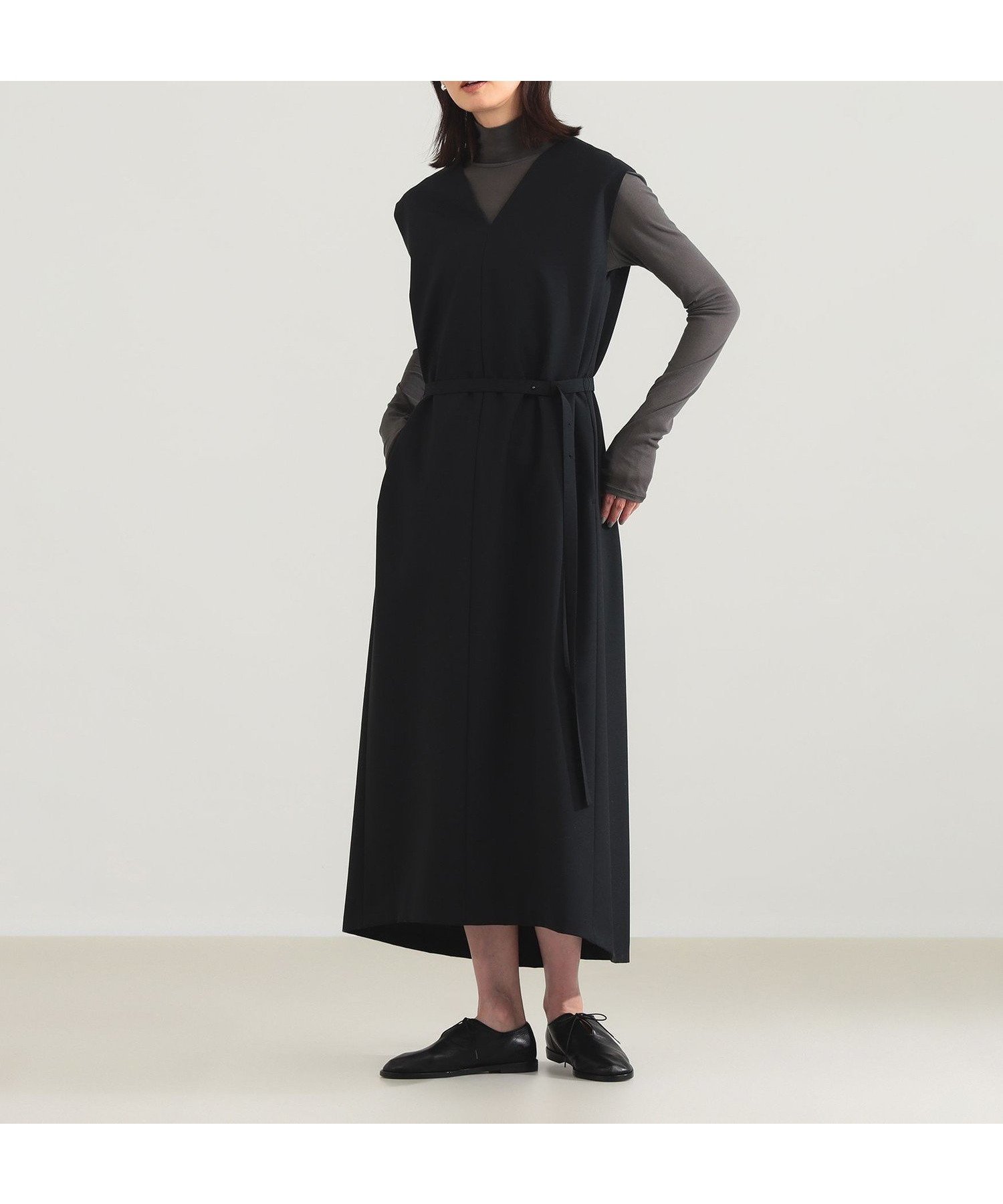 【デミルクス ビームス/Demi-Luxe BEAMS】の【別注】ATON / ウールトロピカル ドレス インテリア・キッズ・メンズ・レディースファッション・服の通販 founy(ファニー) 　ファッション　Fashion　レディースファッション　Fashion for Women　ワンピース　Dresses　フォーマル・パーティードレス・結婚式用ドレス　Elegant & Casual Dresses　ジャケット　Jacket, Outerwear　スタンダード　Standard, Basic　セットアップ　Set-Up, Coordinated Outfit　ドレス　Dress, One-Piece　人気　Popular, Best Seller　バランス　Balance, Style Balance　フォーマル　Formal, Dressy　ポケット　Pocket, Pocket Detail　別注　Limited Edition, Custom Order　リアル　Real, Realistic　おすすめ　Recommended / Our Picks　BLACK|ID: prp329100004857082 ipo3291000000035837299