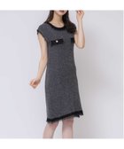 【ノエラ/Noela】のツイードニットミニワンピ ブラック|ID: prp329100004857089 ipo3291000000035837526